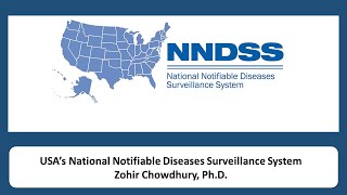 USA’s National Notifiable Disease Surveillance System