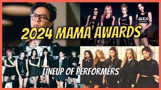 2024 MAMA Awards Lineup of Performers