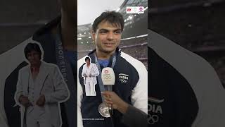 Neeraj Chopra on enterview #olmpics #neerajchopra