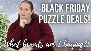 Looking at Black Friday Jigsaw Puzzle Deals // What brands am I considering?