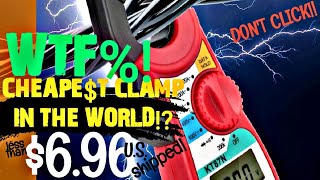 ANENG KT87N CLAMP Review & Teardown! ○ WORLDS CHEAPEST CLAMP METER!