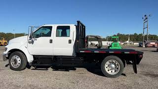 2006 FORD F-650 FLAT BED TRUCK-122669