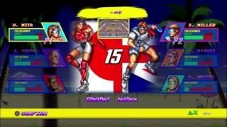 Windjammers Beta Ranked Games - Road to Gold