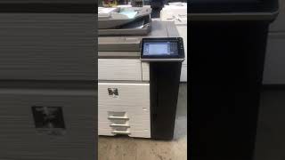 Sharp MX-6580N Printing Calibration Page