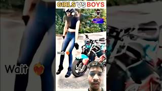 WATCH TILL END 😂❤️‍🔥 || #bikergirl​ #viral​ #shorts​#ktmrc390​ #zx10r​ #ktmduke390​#r15​ #zx6r​