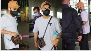 Virat Kohli Spotted at Airport Without Wife Anushka Sharma and Baby Vamika