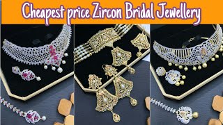 Artificial Jewellery Wholesale Market Sadar Bazar | Collection 2019 | Zirkon Bridal Set