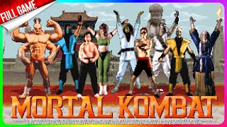 Mortal Kombat (SNES) Longplay | Blood Color Hack | US