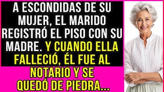 A escondidas de su mujer, el marido registró el piso con su madre. Y cuando ella falleció...