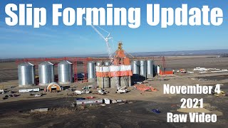 Slip Forming the New Richardson Pioneer Elevator in Swan River- Travels With Bill RAW Video