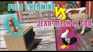 Polo l'hermine et Jean-Mich Le Coq