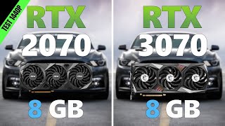 2070 vs RTX 3070 | Teste de FPS em 7 JOGOS em 2022