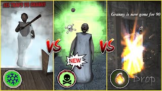 Freeze Trap vs Fire Trap vs Poison Trap | All Traps in Granny Games