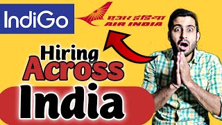 Indigo & Air India Hiring Across India / Females Only / Cabin Crew jobs 2022 December / Apply fast