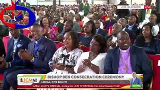 THE SWEARING OF BISHOP BEN AND HIS WIFE REV JOY BENSON