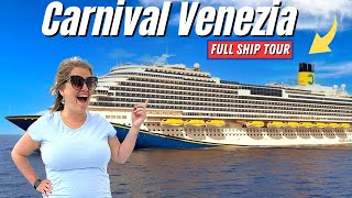 Carnival Venezia FULL Ship Tour! Carnival's NEWEST Ship!