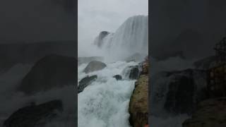 Cave of the Winds - Niagara Falls  (bridal veil falls) cave of the wind