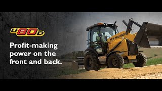 The New U80D Tractor Loader is Here!