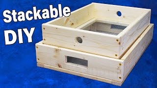 Making Stackable Sifting Pans ~ Soil Sieve