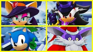 Sonic Forces Speed Battle - ALL SPECIAL CHARACTERS (HD Widescreen)