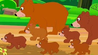 Five Little Bears | Nursery Rhymes | Kids Songs | Children Rhymes