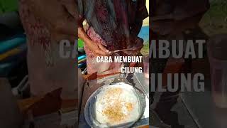 IDE BISNIS JAJANAN LEGENDARIS !! CILUNG BANDUNG ! MODAL TEPUNG 250GR JADI 40TUSUK SIAP "DISERBU !!!