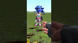 Shin Sonic The Tapes vs Shadow Sonic size comparison in Garry's Mod!