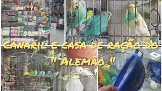 Visitando Canaril e casa de ração do Alemão