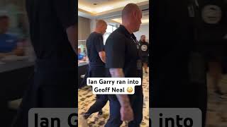 Ian Garry ran into Geoff at the fighter hotel 🚨 #ufc #mma