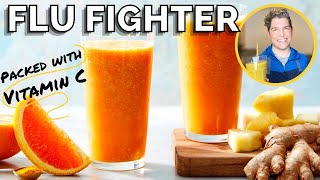 Flu Fighter Smoothie with Orange, Carrot, & Ginger | Inspired by Martha Stewart & Marley Spoon