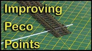 More improvements to Peco points at Chadwick Model Railway. | 74.