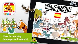 Learn spanish with animals by DADA Company [English trailer]