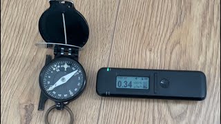 Radiacode 101 vs wehrmacht marching compass