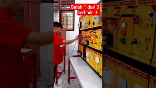 Praktek Instalasi Motor Listrik Kelas XI TITL 2 || Part 3 #shorts #listrik #tekniklistrik