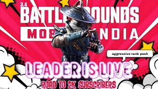 Aggressive Rank Push🔥@LEADERISLIVE21  #bgmi 3.4 | Tamil🔞| #bgmilive #bgmi #tamilgamer #pubgmobile