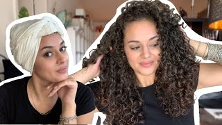 Locken Stylingroutine mit der Plopping-Methode | IamAniva