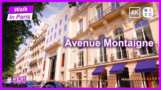 Avenue Montaigne, Paris, France | Marche à Paris | Paris walk