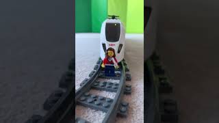 Karen with old style Lego dagger vs Lego Train