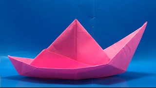 how to make a boat out of paper