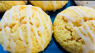 Soft Lemon Crinkle Cookies | Crinkle Cookies