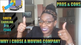 WHY I CHOSE A MOVING COMPANY I HOUSTON, TEXAS MOVE 2020