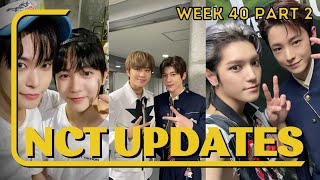 2 New Albums, 2 Showcases, and more | NCT UPDATES Week 40 Part 2