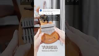 Sousou no Frieren OP - Yuusha (勇者) / YOASOBI [ Kalimba Cover by Els Kalimba ] #kalimba #kalimbacover