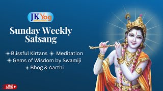 JKYog Weekly Satsang | Lecture By Swami Mukundananda | Meditation|Mar31st