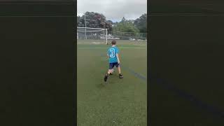 When your friend has 99 skill but  0 finishing IRL #football #shorts