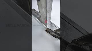 Brilliant idea!! box bar T joint without welding