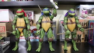 Teenage Mutant Ninja Turtles (1990 Movie) – 1/4 Scale Action Figures from NECA