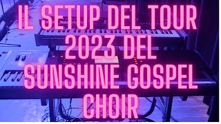 Setup Tour di Natale 2023 Sunshine Gospel Choir