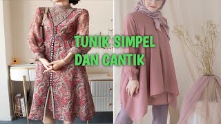 Inspirasi Tunik Simpel #shorts