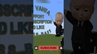 Boss Baby😍❤🥰👍 #minecraft #shortvideo #minecraftpe #minecraftmemes #shorts #short